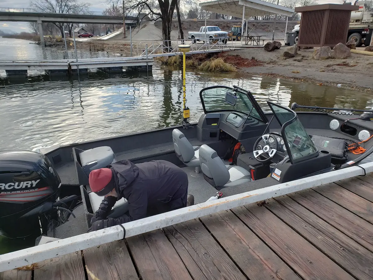 prepping for water surveying